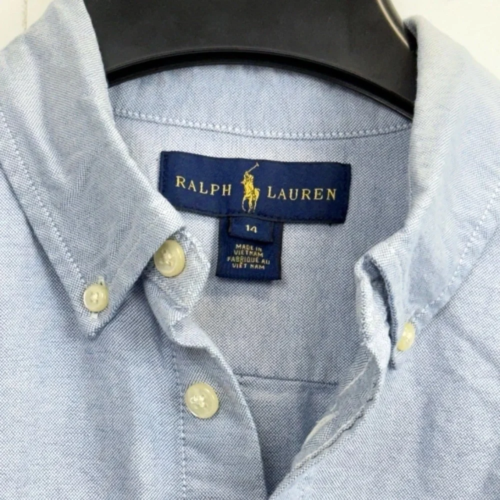 Ralph Lauren Light Blue Button Down Shirt